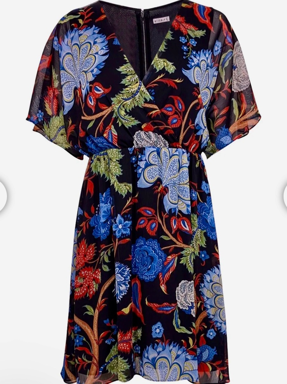 Alice + Olivia floral Dress. Excellent New condition. Size 2